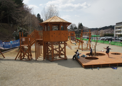 旧石川小学校跡地遊び場づくりws